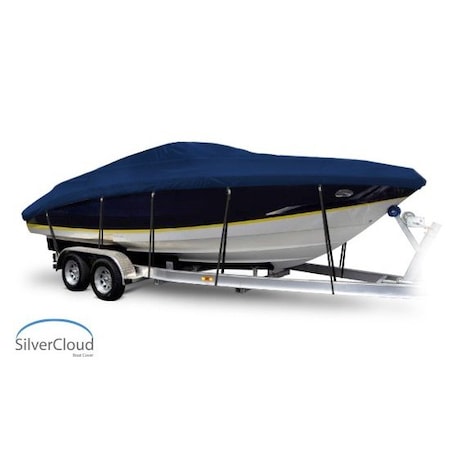Eevelle Boat Cover CUDDY CABIN Inboard Fits 18ft 6in L up to 96in W Navy SCVCDY1896-NVY